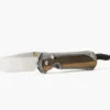 Chris Reeve Large Sebenza 31 Folding Knife Macassar Ebony Inlay Handle MagnaCut Drop Point Plain Edge L31-1116