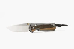 Chris Reeve Large Sebenza 31 Folding Knife Macassar Ebony Inlay Handle MagnaCut Drop Point Plain Edge L31-1116