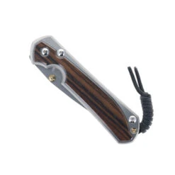 Chris Reeve Large Sebenza 31 Folding Knife Polished Titanium & Macassar Ebony Inlay Handle Polished MagnaCut Drop Point Plain Edge L31-1636 -Chris Reeve Knives Shop CHRIS REEVES L31 163603 70631.1740070888