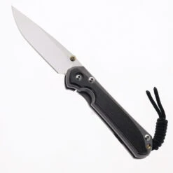 Chris Reeve Small Sebenza Pocket Knife Bog Oak Inlay Titanium Handle Polished Magnacut Blade S31-1136