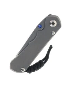 Chris Reeve Small Inkosi Folding Knife Gray Titanium Handle Magnacut Insingo Plain Edge Stonewash Finish SIN-1022 -Chris Reeve Knives Shop CHRIS REEVE SMALL INKOSI PLAIN 01 24381.1680809919
