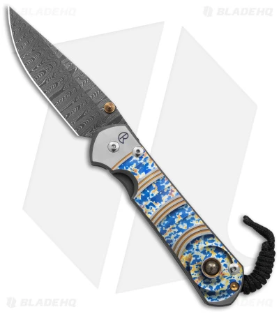 Chris Reeve Large Sebenza 31 Unique Graphic Pyrite Cabochon (3.6" Ladder Damasc) 1 Chris Reeve Large Sebenza 31 Unique Graphic Pyrite Cabochon (3.6" Ladder Damasc)