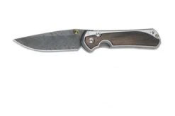 Chris Reeve Sebenza 31 Large L31-1118 Macassar Ebony Boomerang Damascus, Pocket Knife