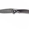 Chris Reeve Small Sebenza 31 Inlay Bog Oak Damascus Boomerang Drop Point
