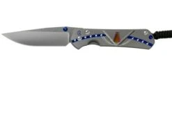 Chris Reeve Small Sebenza 31 Unique Graphics Drop Point S31-1400-20-C Pocket Knife