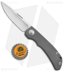 Chris Reeve Impinda Slip Joint Knife Titanium (3.2" Stonewash) -Chris Reeve Knives Shop Chris Reeve Impinda SJ Ti SW BHQ 85511 jr bottlecap