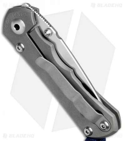 Chris Reeve Knives USN VIII Small Inkosi Frame Lock Knife (2.75" Stonewash) CRK 3 Chris Reeve Knives USN VIII Small Inkosi Frame Lock Knife (2.75" Stonewash) CRK - Image 3