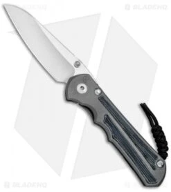 Chris Reeve Knives Large Inkosi Insingo Knife Black Micarta Inlays (3.5" SW) CRK