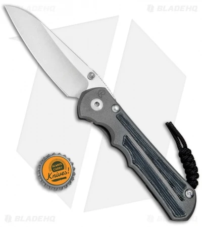 Chris Reeve Knives Large Inkosi Insingo Knife Black Micarta Inlays (3.5" SW) CRK 4 Chris Reeve Knives Large Inkosi Insingo Knife Black Micarta Inlays (3.5" SW) CRK - Image 4