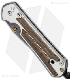 Chris Reeve Large Sebenza 21 Knife W/ Bog Oak Inlays (3.6" Basketweave Dam) -Chris Reeve Knives Shop Chris Reeve Knives Large Sebenza 21 Bog Oak Inlays Basketweave Damascus L21 1084 BHQ 87899 jr spine