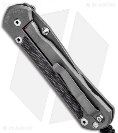 Chris Reeve Large Sebenza 21 Knife W/ Canvas Micarta (3.6" Ladder Damascus) 3 Chris Reeve Large Sebenza 21 Knife W/ Canvas Micarta (3.6" Ladder Damascus) - Image 3