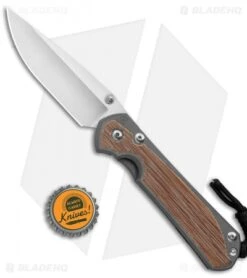 Chris Reeve Large Sebenza 31 MagnaCut Knife Natural Micarta (3.625" Stonewash) -Chris Reeve Knives Shop Chris Reeve Knives Large Sebenza 31 FL Natural Micarta SW BHQ 98933 jr bottlecap