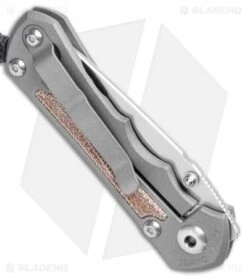 Chris Reeve Knives Left-Hand Small Inkosi Tanto Natural Mi Frame Lock (2.75" SW) -Chris Reeve Knives Shop Chris Reeve Knives Left Hand Small Inkosi Tanto Natural Micarta FL SW BHQ 110658 jr side