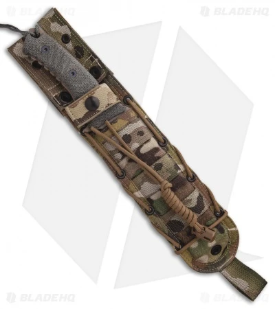 Chris Reeve Knives Pacific Fixed Blade Black Canvas Micarta (6.3" FDE PVD) 3 Chris Reeve Knives Pacific Fixed Blade Black Canvas Micarta (6.3" FDE PVD) - Image 3