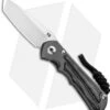 Chris Reeve Knives Small Inkosi Tanto Frame Lock Knife Black Micarta (2.75" SW)
