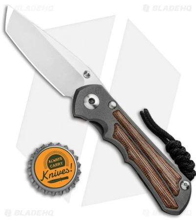 Chris Reeve Knives Small Inkosi Tanto Frame Lock Knife Natural Canvas (2.75" SW) 4 Chris Reeve Knives Small Inkosi Tanto Frame Lock Knife Natural Canvas (2.75" SW) - Image 4
