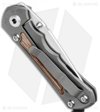 Chris Reeve Knives Small Inkosi Tanto Frame Lock Knife Natural Canvas (2.75" SW) 3 Chris Reeve Knives Small Inkosi Tanto Frame Lock Knife Natural Canvas (2.75" SW) - Image 3