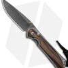 Chris Reeve Small Sebenza 31 Macassar Ebony (2.9" Ladder Damascus)