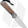 Chris Reeve LH Small Sebenza 21 Drop Point Natural Micarta Inlays (2.9" SW)
