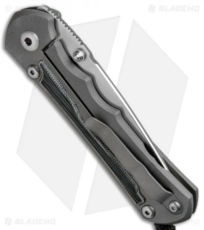 Chris Reeve Knives Large Inkosi Knife Black Canvas Micarta Inlays (3.5" SW) CRK 3 Chris Reeve Knives Large Inkosi Knife Black Canvas Micarta Inlays (3.5" SW) CRK - Image 3