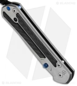 Chris Reeve Large Sebenza 21 Insingo Knife Left-Hand W/ CF Inlays (3.6" SW) -Chris Reeve Knives Shop Chris Reeve Large SEbenza 21 Insingo Left Handed CF SW BHQ 51317 jr spine