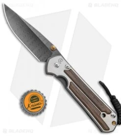 Chris Reeve Large Sebenza 21 Knife W/ Bog Oak Inlays (3.6" Ladder Damascus) -Chris Reeve Knives Shop Chris Reeve Large Sebenza 21 Bog Oak Inlays Ladder Damascus L21 1086 BHQ 87900 jr bottlecap