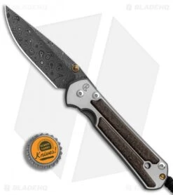 Chris Reeve Large Sebenza 21 Knife W/ Bog Oak Inlays (3.625" Raindrop Damascus) -Chris Reeve Knives Shop Chris Reeve Large Sebenza 21 Bog Oak Inlays Raindrop Damascus BHQ 87901 er bottlecap