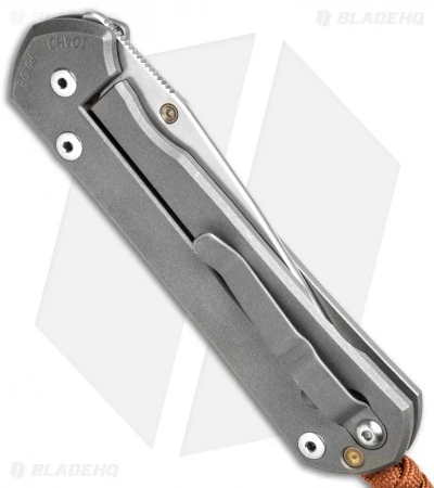 Chris Reeve Large Sebenza 21 Knife CGG Gold Paw Prints (3.625" Satin) *Used* 3 Chris Reeve Large Sebenza 21 Knife CGG Gold Paw Prints (3.625" Satin) *Used* - Image 3