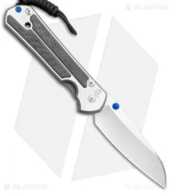 Chris Reeve Large Sebenza 21 Insingo Knife Left-Hand W/ CF (3.6" SW) DBL LUG