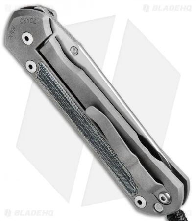 Chris Reeve Large Sebenza 21 Insingo Knife W/ Micarta Inlays (3.625" Stonewash) 3 Chris Reeve Large Sebenza 21 Insingo Knife W/ Micarta Inlays (3.625" Stonewash) - Image 3