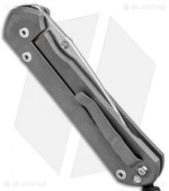 Chris Reeve Large Sebenza 21 Knife CGG Rhino (3.625" Stonewash) -Chris Reeve Knives Shop Chris Reeve Large Sebenza 21 Knife CGG Rhino SW BHQ 94296 jr side