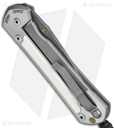 Chris Reeve Large Sebenza 21 Knife Mammoth Inlay (3.625" Ladder Damascus) 3 Chris Reeve Large Sebenza 21 Knife Mammoth Inlay (3.625" Ladder Damascus) - Image 3