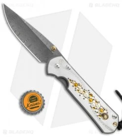 Chris Reeve Large Sebenza 21 Knife Unique Graphic W/Cabochon (Ladder Damascus) -Chris Reeve Knives Shop Chris Reeve Large Sebenza 21 Unique Graphic Cabochon Ladder Damascus BHQ 109163 jr bottlecap