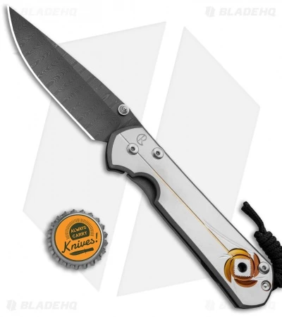 Chris Reeve Large Sebenza 21 Knife Unique Graphic (3.6" Ladder Damascus) 4 Chris Reeve Large Sebenza 21 Knife Unique Graphic (3.6" Ladder Damascus) - Image 4