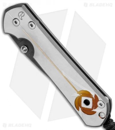 Chris Reeve Large Sebenza 21 Knife Unique Graphic (3.6" Ladder Damascus) 2 Chris Reeve Large Sebenza 21 Knife Unique Graphic (3.6" Ladder Damascus) - Image 2