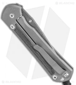 Chris Reeve Large Sebenza 31 Black Micarta (3.6" Boomerang Damascus) -Chris Reeve Knives Shop Chris Reeve Large Sebenza 31 Black Micarta 3.625 Boomerang Dam L31 1202 BHQ 121098 LS Spine