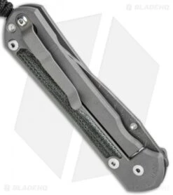 Chris Reeve Left-Hand Large Sebenza 31 Black Micarta (3.625" Boomerang Dam.) -Chris Reeve Knives Shop Chris Reeve Large Sebenza 31 Black Micarta Boomerang Damascus Left Hand BHQ 118014 jr side