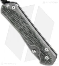 Chris Reeve Left-Hand Large Sebenza 31 Black Micarta (3.625" Boomerang Dam.) -Chris Reeve Knives Shop Chris Reeve Large Sebenza 31 Black Micarta Boomerang Damascus Left Hand BHQ 118014 jr spine