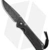 Chris Reeve Large Sebenza 31 Black Micarta Boomerang Damascus Double Lug