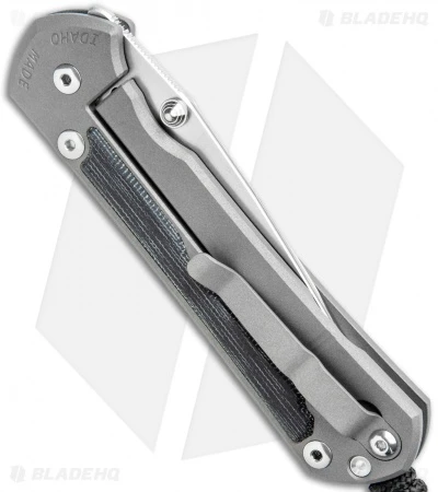 Chris Reeve Large Sebenza 31 Black Micarta Double Lug (3.625" SW) L31-1200 3 Chris Reeve Large Sebenza 31 Black Micarta Double Lug (3.625" SW) L31-1200 - Image 3