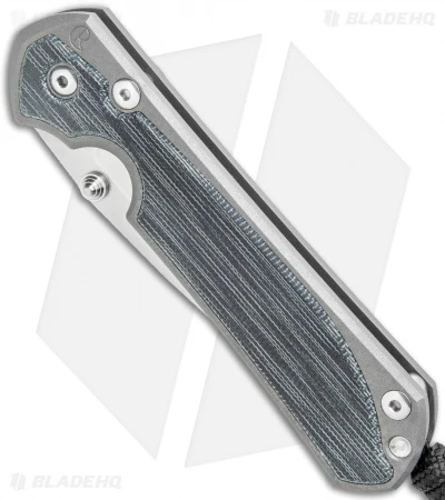 Chris Reeve Large Sebenza 31 Black Micarta Double Lug (3.625" SW) L31-1200 2 Chris Reeve Large Sebenza 31 Black Micarta Double Lug (3.625" SW) L31-1200 - Image 2