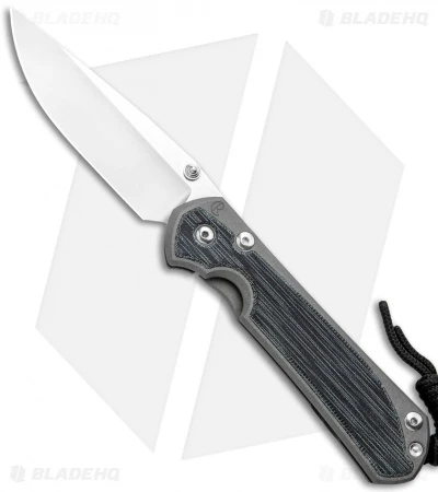 Chris Reeve Large Sebenza 31 Black Micarta Double Lug (3.625" SW) L31-1200 1 Chris Reeve Large Sebenza 31 Black Micarta Double Lug (3.625" SW) L31-1200