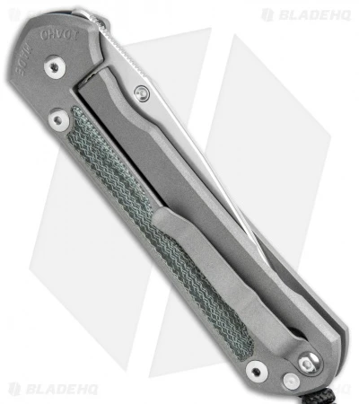 Chris Reeve Large Sebenza 31 Frame Lock Knife Black Micarta (3.625" Stonewash) 3 Chris Reeve Large Sebenza 31 Frame Lock Knife Black Micarta (3.625" Stonewash) - Image 3