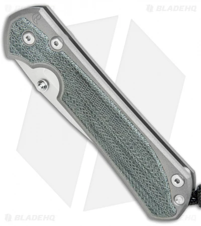 Chris Reeve Large Sebenza 31 Frame Lock Knife Black Micarta (3.625" Stonewash) 2 Chris Reeve Large Sebenza 31 Frame Lock Knife Black Micarta (3.625" Stonewash) - Image 2