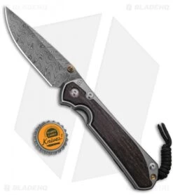 Chris Reeve Large Sebenza 31 Bog Oak (3.62" Boomerang Damascus) Right Hand -Chris Reeve Knives Shop Chris Reeve Large Sebenza 31 Bog Oak Boomerang Damascus Right Hand BHQ 137818 td size 2