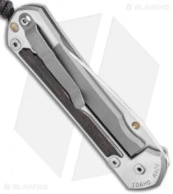 Chris Reeve Left-Hand Large Sebenza 31 Knife Bog Oak (3.625" Satin) 6 Chris Reeve Left-Hand Large Sebenza 31 Knife Bog Oak (3.625" Satin) -Chris Reeve Knives Shop Chris Reeve Large Sebenza 31 Bog Oak Left Hand BHQ 98949 LS Side