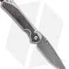 Chris Reeve Left-Hand Large Sebenza 31 Bog Oak (3.625" Raindrop Damascus)