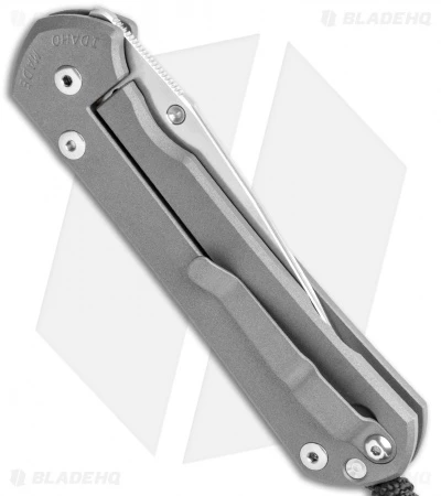 Chris Reeve Large Sebenza 31 Knife CGG Rhino (3.625" Stonewash) 3 Chris Reeve Large Sebenza 31 Knife CGG Rhino (3.625" Stonewash) - Image 3