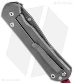 Chris Reeve Large Sebenza 31 Frame Lock Knife Blade Show 40th Anniversary Ruby -Chris Reeve Knives Shop Chris Reeve Large Sebenza 31 FL Blade Show 40th Anniversary Ruby BHQ 132743 jr side