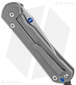 Chris Reeve Large Sebenza 31 Frame Lock Knife Titanium (3.625" SW Double Lug) -Chris Reeve Knives Shop Chris Reeve Large Sebenza 31 FL Double Lug SW BHQ 98932 jr side